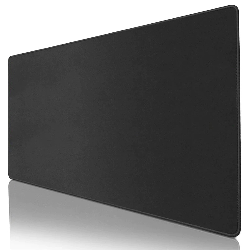 Xxl Mouse Pad Gaming คอมพิวเตอร์ Mousepad Gamer โต๊ะสีดําขนาดใหญ่พรมสํานักงานเมาส์ Pads อุปกรณ์เสริม PC คีย์บอร์ด Pads Play Mats