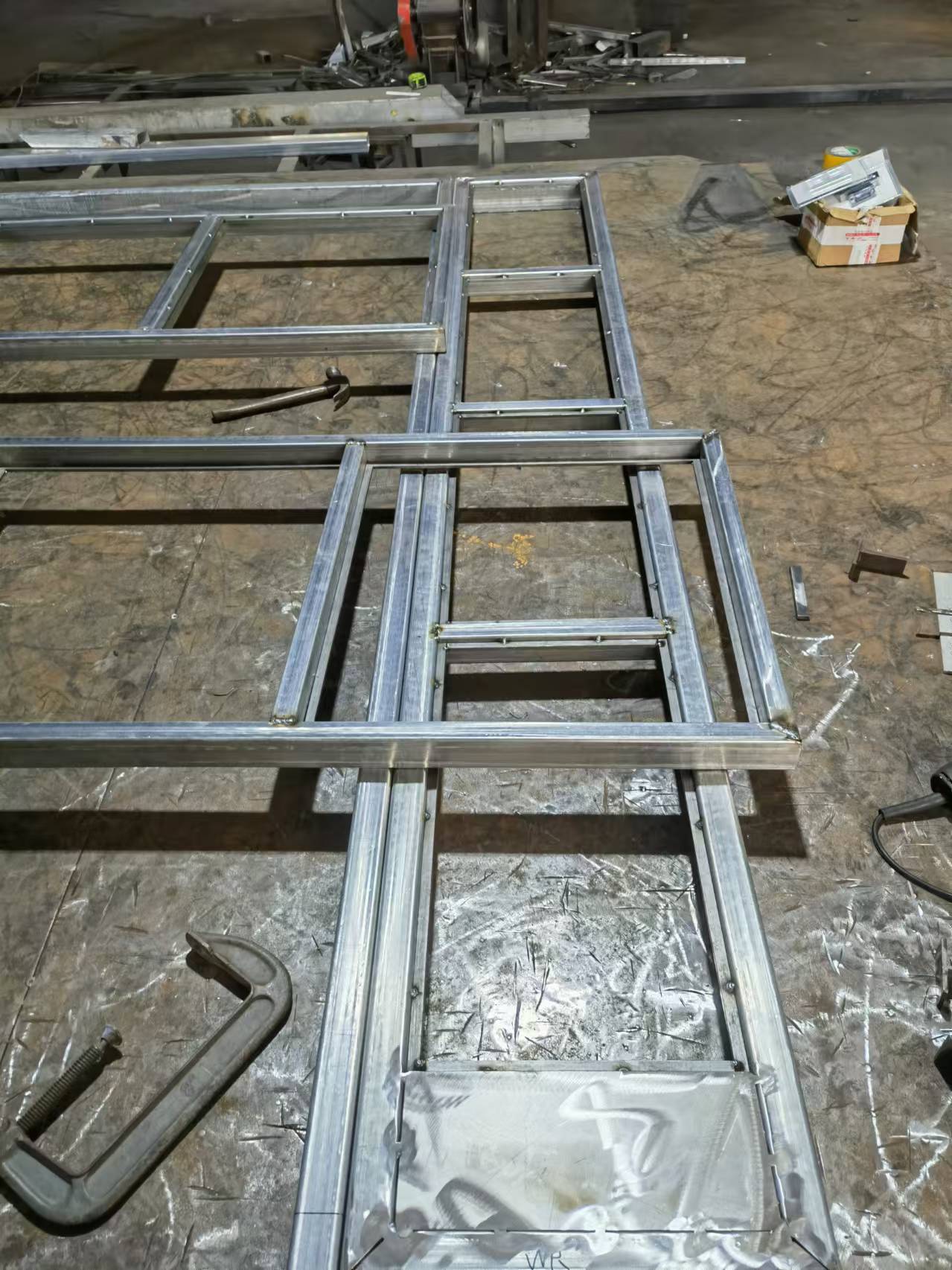 Puertas francesas de acero para Interior de casa, diseño