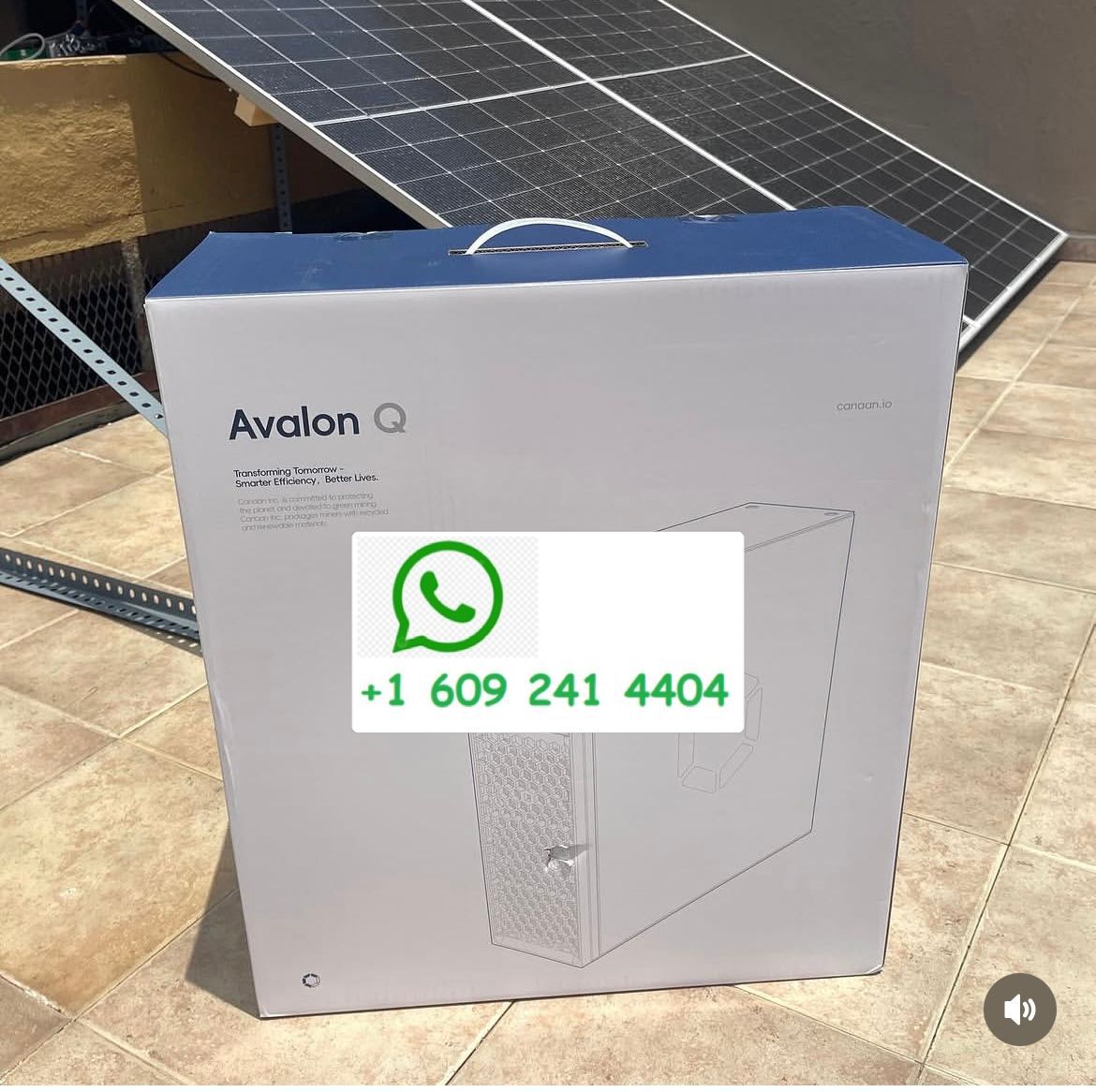 ADS Boa Oferta Original New Canaan Avalon Q – Minerador ASIC de Bitcoin Silencioso para Uso Doméstico com Fonte de Alimentação