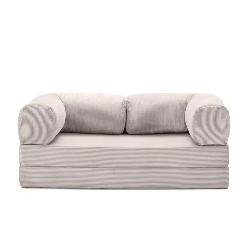 Verwandeln Sie in Sekunden ein Gästezimmer! Nordisches Klappschlafsofa öffnet sich mit einem Zug, ein Muss für faule Menschen