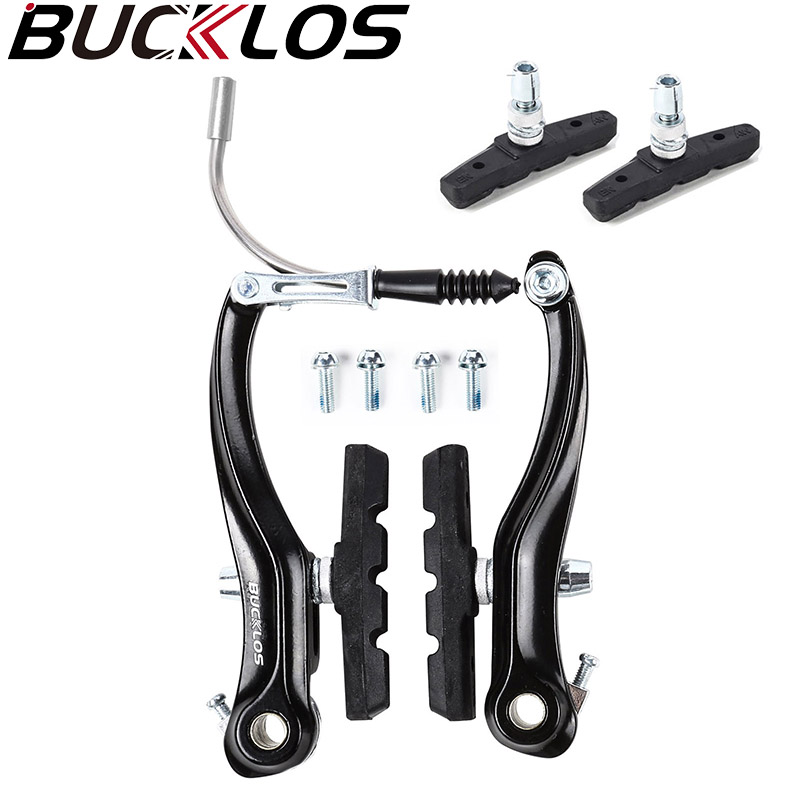 BUCKLOS Fiets V-remklauw Aluminium Alloy Racefiets Remmen Lineaire Trek V-remmen voor MTB BMX Vouwfiets Racefiets