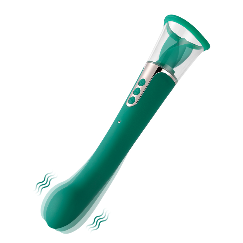 Clitoral Sucking Vibrator Sex Toys, G-Spot Vibrators 3 Sucking 9 Licking Modes Nipples Clit Sucker, Tongue Vibrators Adult Toys