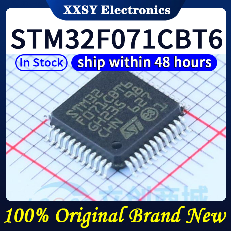 STM32F071CBT6 100% oryginalny nowy w magazynie
