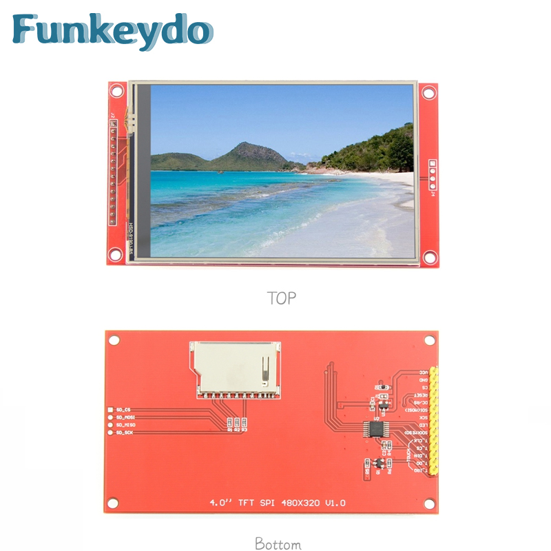 4.0 インチ SPI タッチ スクリーン TFT LCD モジュール 4.0 インチ ST7796S ドライバ 480X320 ピクセル タッチスクリーン カラー ディスプレイ Arduino IDE と互換性あり