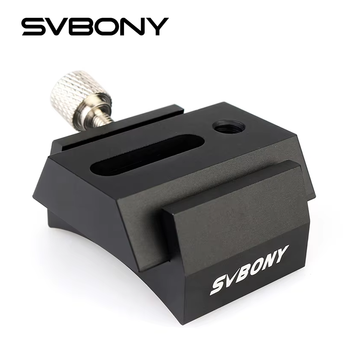 SVBONY-Base de soporte totalmente de Metal, Zapata + 42mm, cola de Milano UNC 1/4-20, montaje para telescopio óptico, mira de guía
