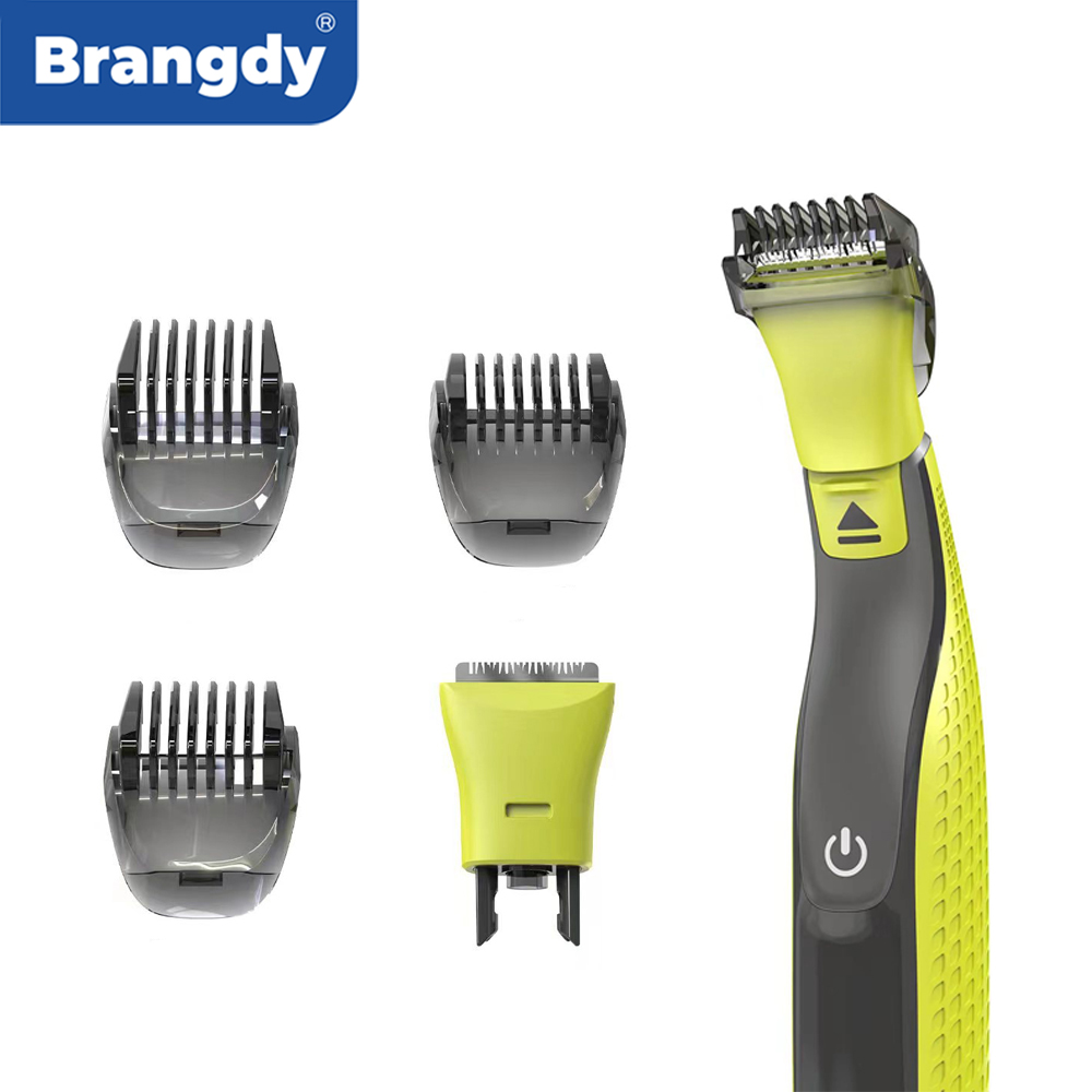 Cabezales de repuesto para afeitadora Brangdy Philips One Blade QP2520 QP2630 QP2834 QP6510 QP6520 recortadora de barba Kit ajustable de 3 longitudes