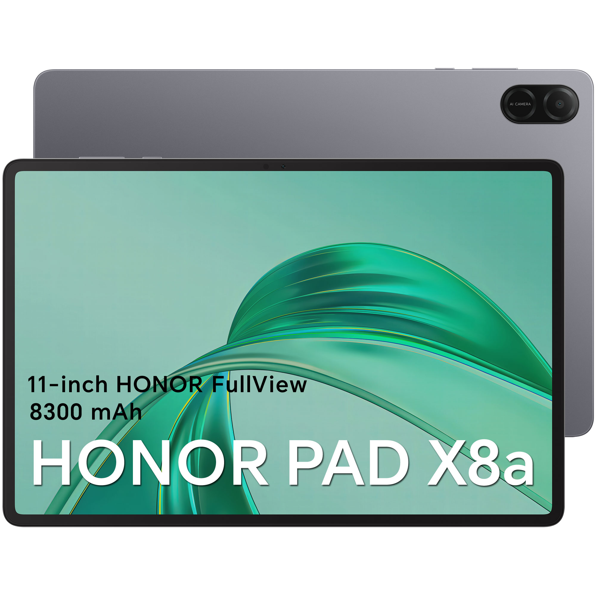 HONOR Pad X8a, écran 11 pouces avec technologie 90Hz et HONOR Eye Comfort, batterie 8300 mAh, 4 Go de RAM, Wi-Fi uniquement, 4 haut-parleurs, Android 14