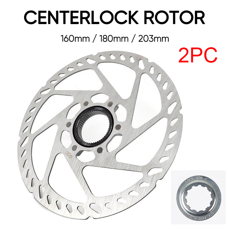 Fiets Centerlock Rotor 160mm 180mm 203mm Road Mountainbike Center Lock Rotor Hydraulische Centerlock Schijfremrotor fiets Deel