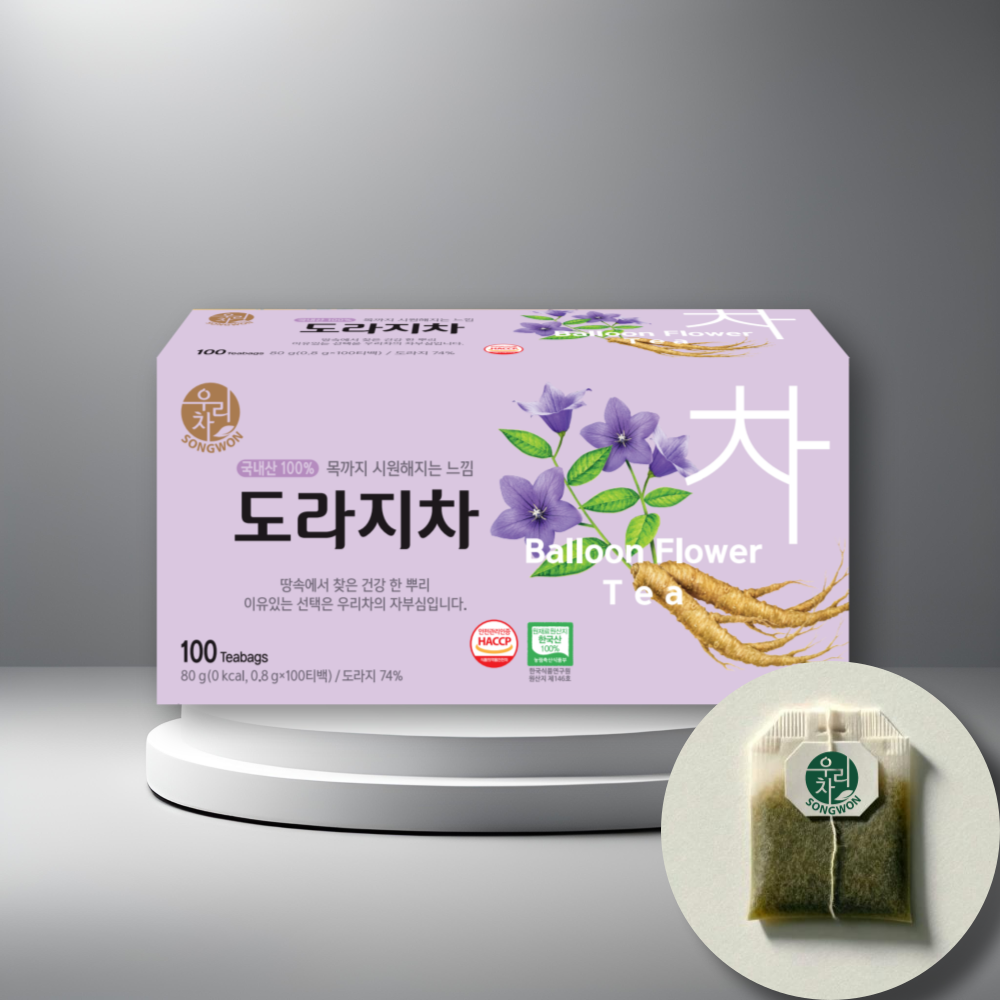송원 우리차 도라지차 100T