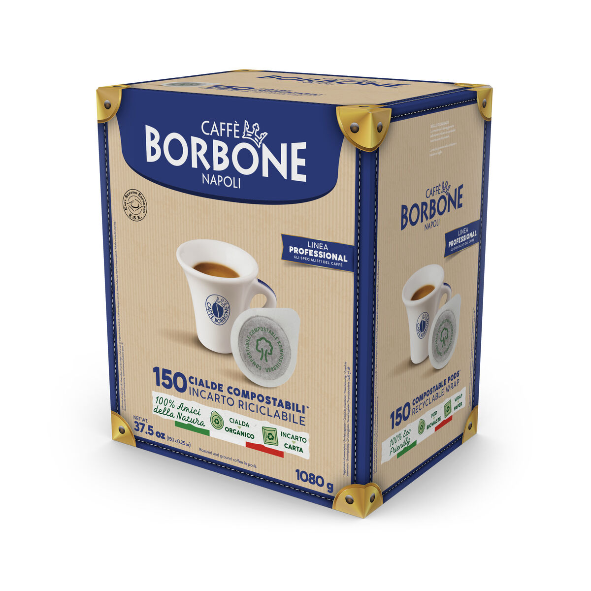 150 Cialde Ese 44mm Caffè Borbone