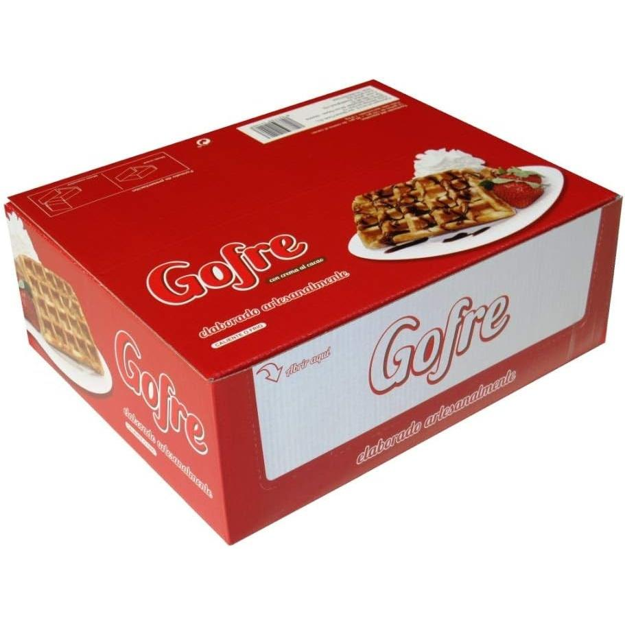 Waffy Gofre con Crema de Chocolate 14X140