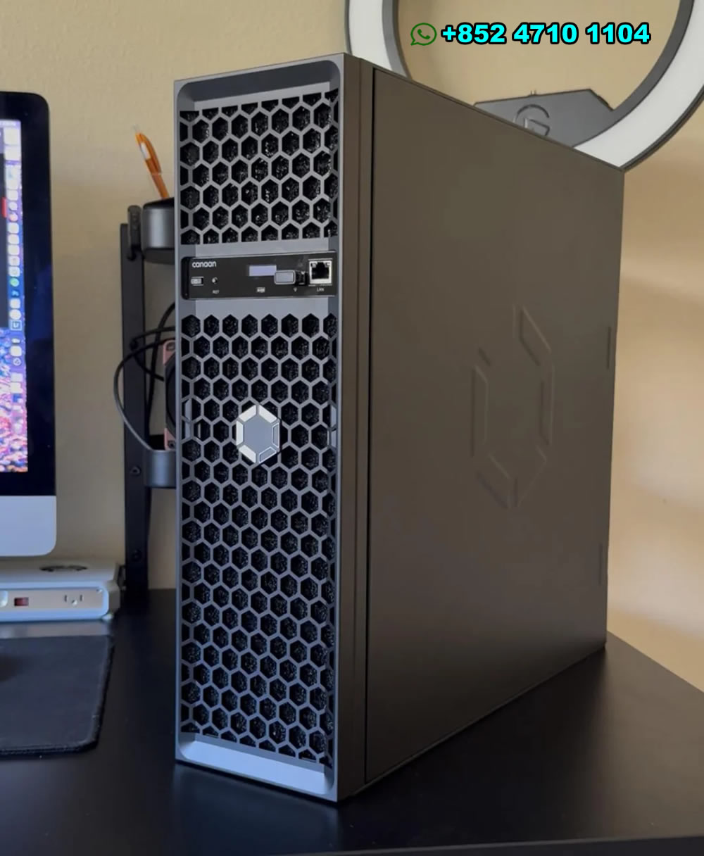 Top-Tier-Angebot! Kaufen Sie 5 und erhalten Sie 3 gratis Canaan Avalon Q 90Th 1674W Bitcoin BTC Miner Home Mining