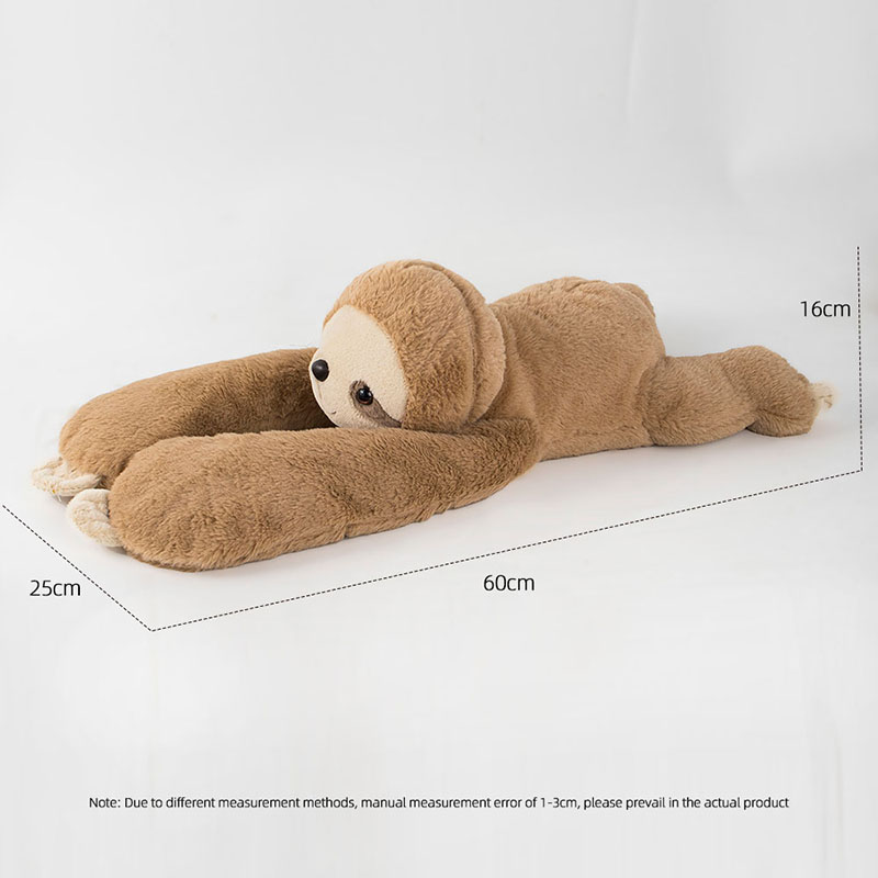 65CM 1kg Leniwiec Panda ważone pluszaki Przytulna pluszowa poduszka Gigantyczna pluszowa idealne prezenty