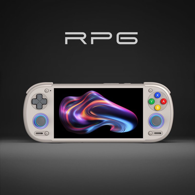 Retroid Pocket 6 Consola oficial de juegos portátil Android Pantalla AMOLED de 5,5 pulgadas 1080p 120 Hz