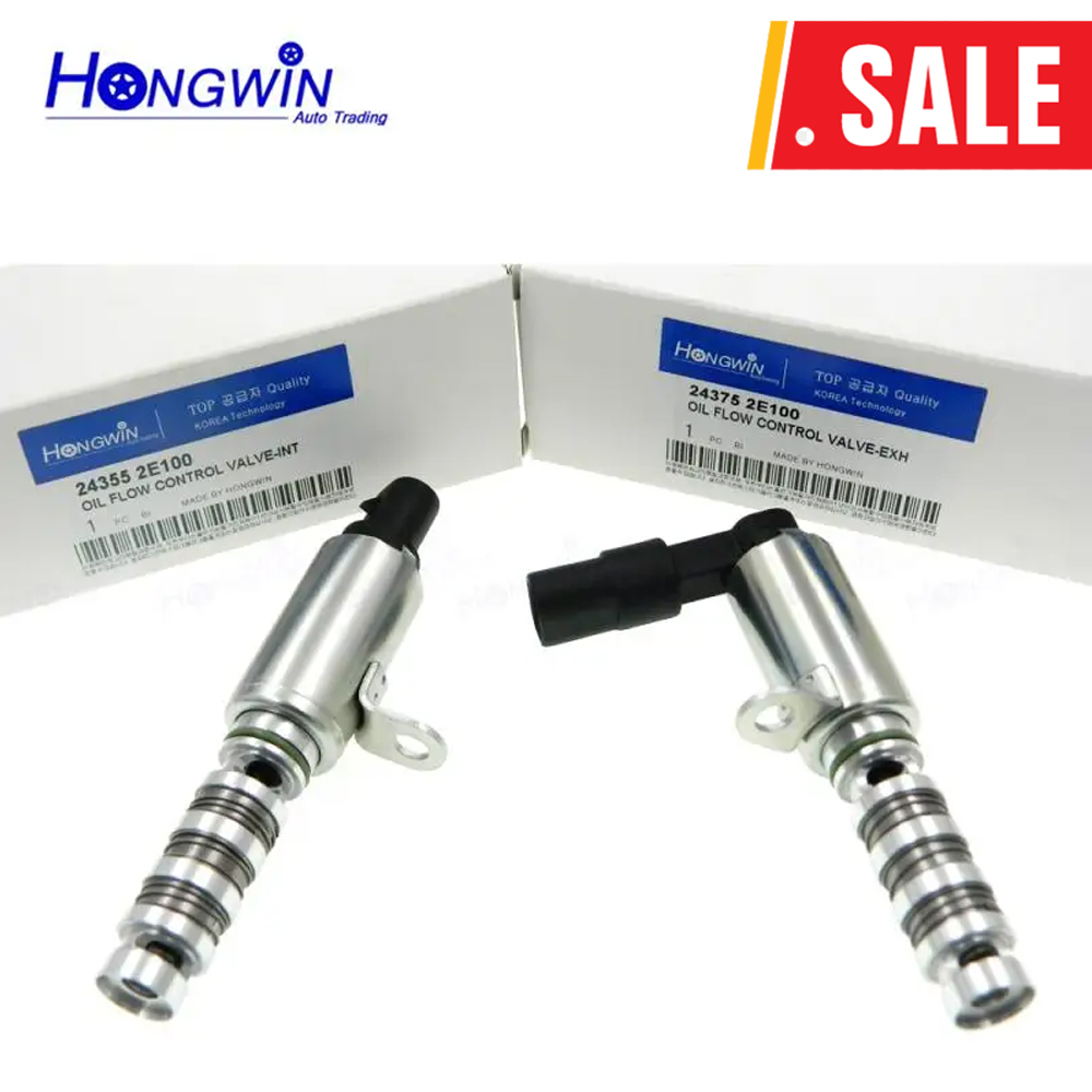 Válvula de Control de aceite solenoide 24355-2E100, 24375-2E100 VVT, compatible con HHyundai Elantra GLS edan de 4 puertas, 1.8L, 243552E100, 243752E100