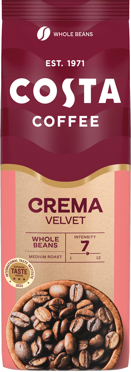 Kawa ziarnista COSTA COFFEE Crema Velvet 1kg