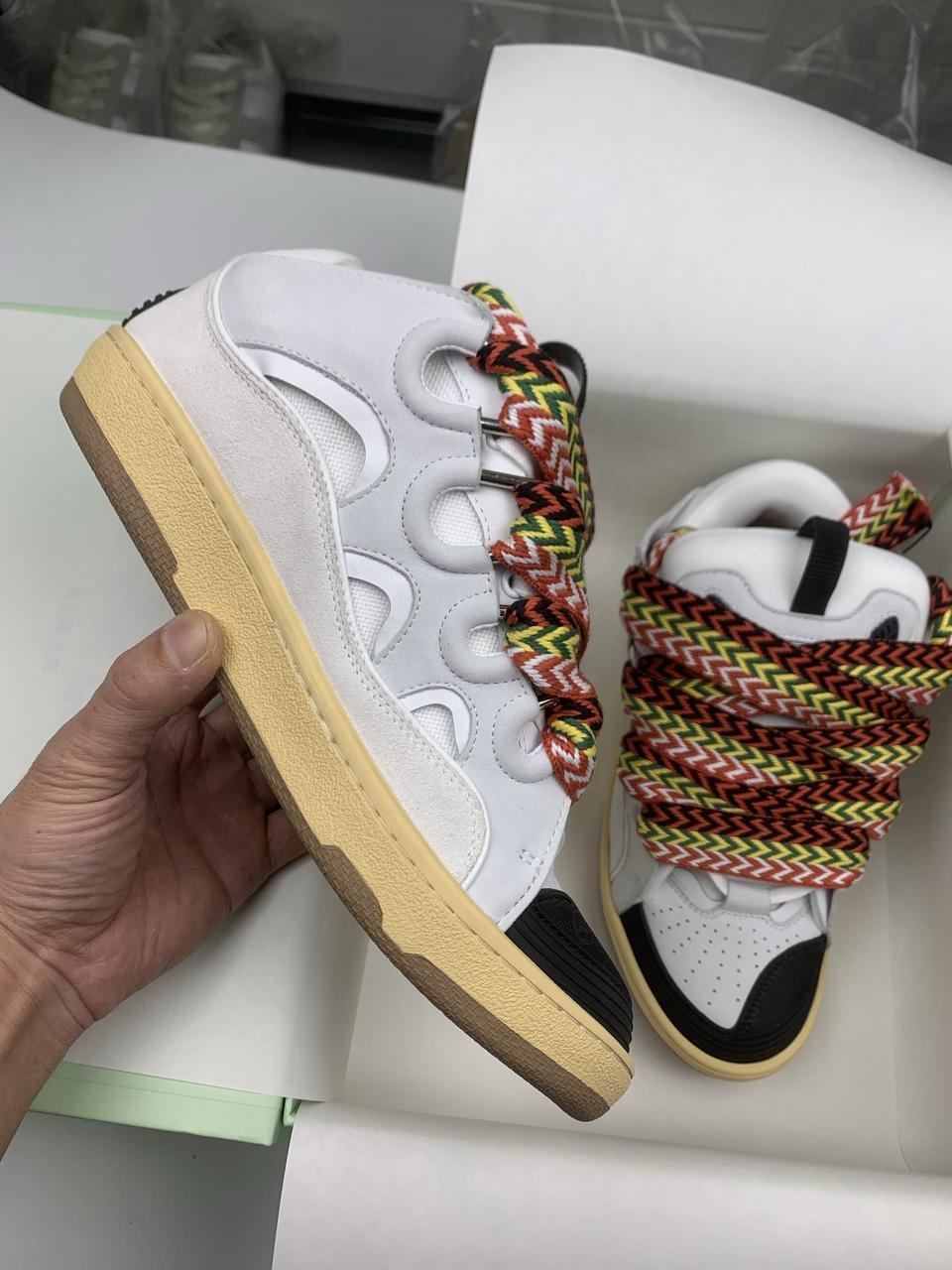 Luksusowe sneakersy ze skóry naturalnej unisex, wysokiej jakości, na grubej platformie, z szerokimi sznurowadłami, modne, do noszenia na co dzień, do chodzenia, buty do skateboardingu dla kobiet i mężczyzn.