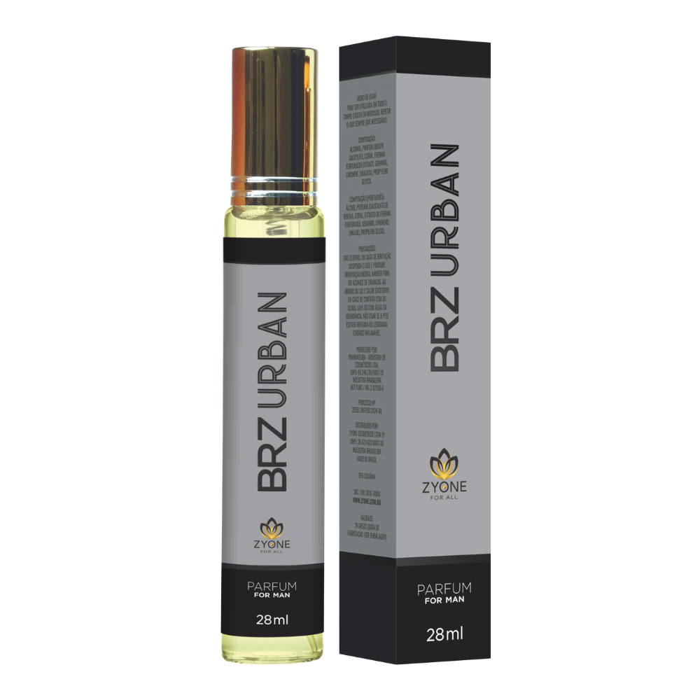 Мужской городской парфюм Brz Urban Perfume Zyone, 28 мл, премиум-эссенция с высокой стойкостью