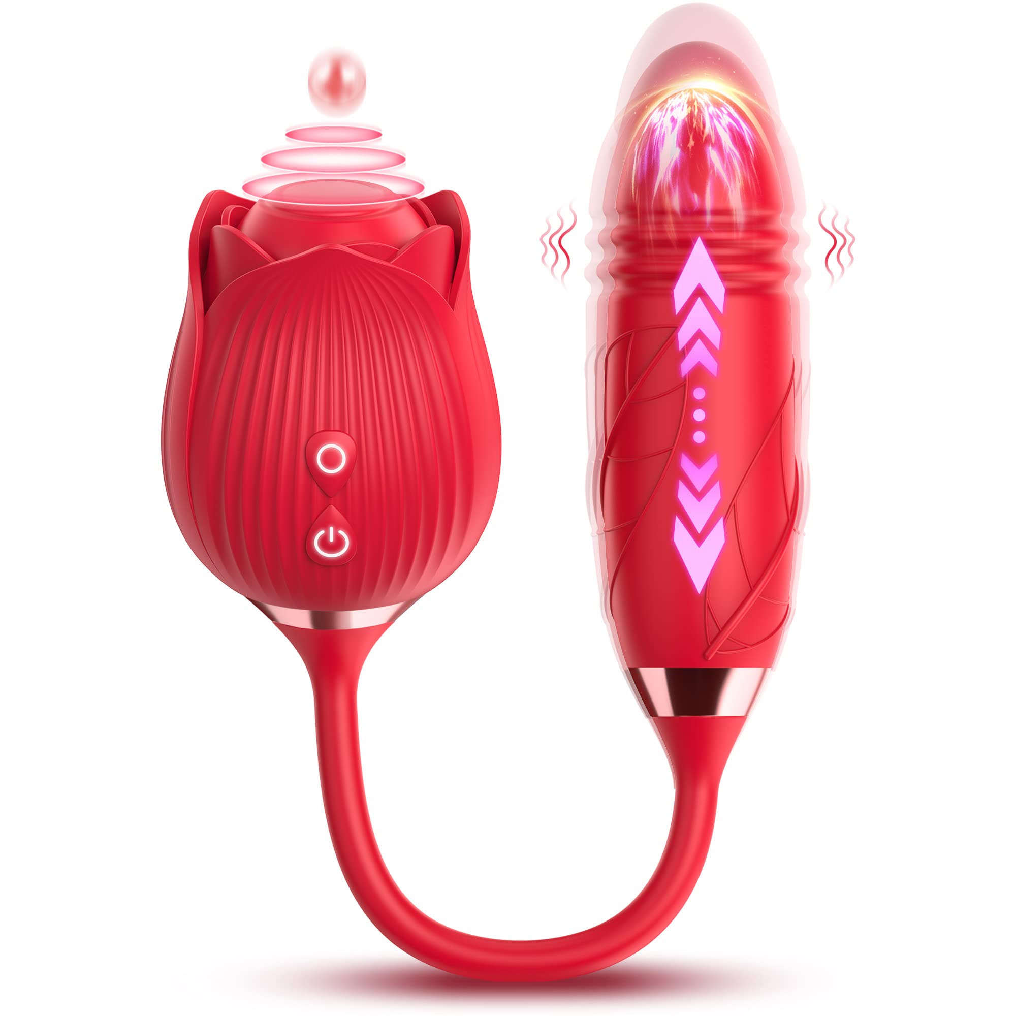 ไวเบรเตอร์3 in 1ที่สั่นสำหรับผู้หญิงกระตุ้น G Spot หัวนม clit เครื่องนวดผู้ใหญ่เซ็กซ์ทอยผู้หญิง
