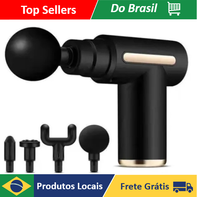 Massageador Elétrico Portátil Profissional Gespierde Pistola
