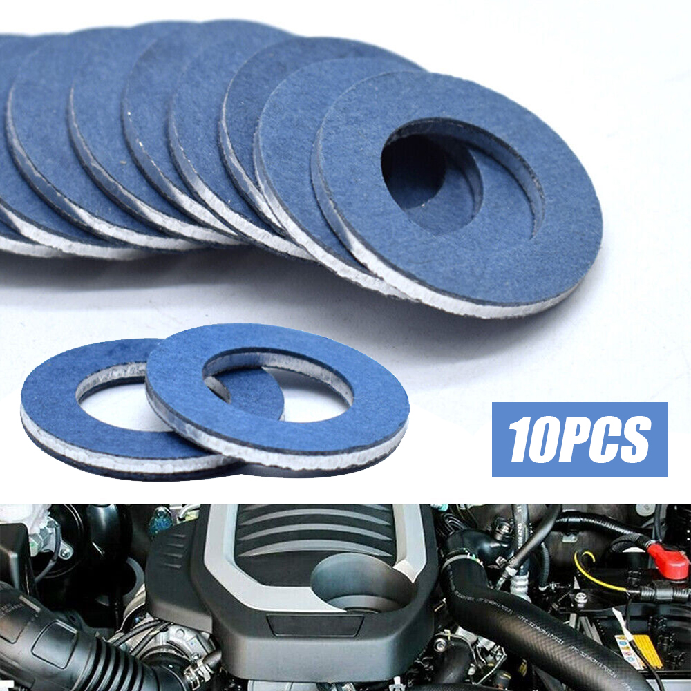 10x scarico olio tappo tappo rondelle guarnizione foro 12mm per Toyota Lexus OE #90430-12031