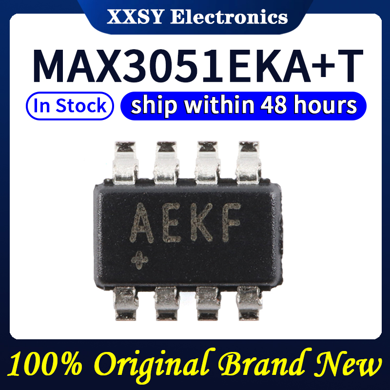 MAX3051EKA+T SOT23-8  In stock 100% Original and New