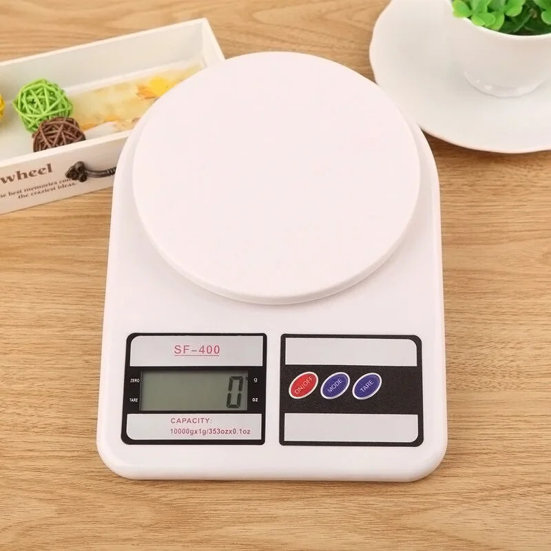 Hoge Precisie Digitale Keukenweegschaal Voor Zoetwaren Dieetvoeding Ondersteunt Tot 10Kg
