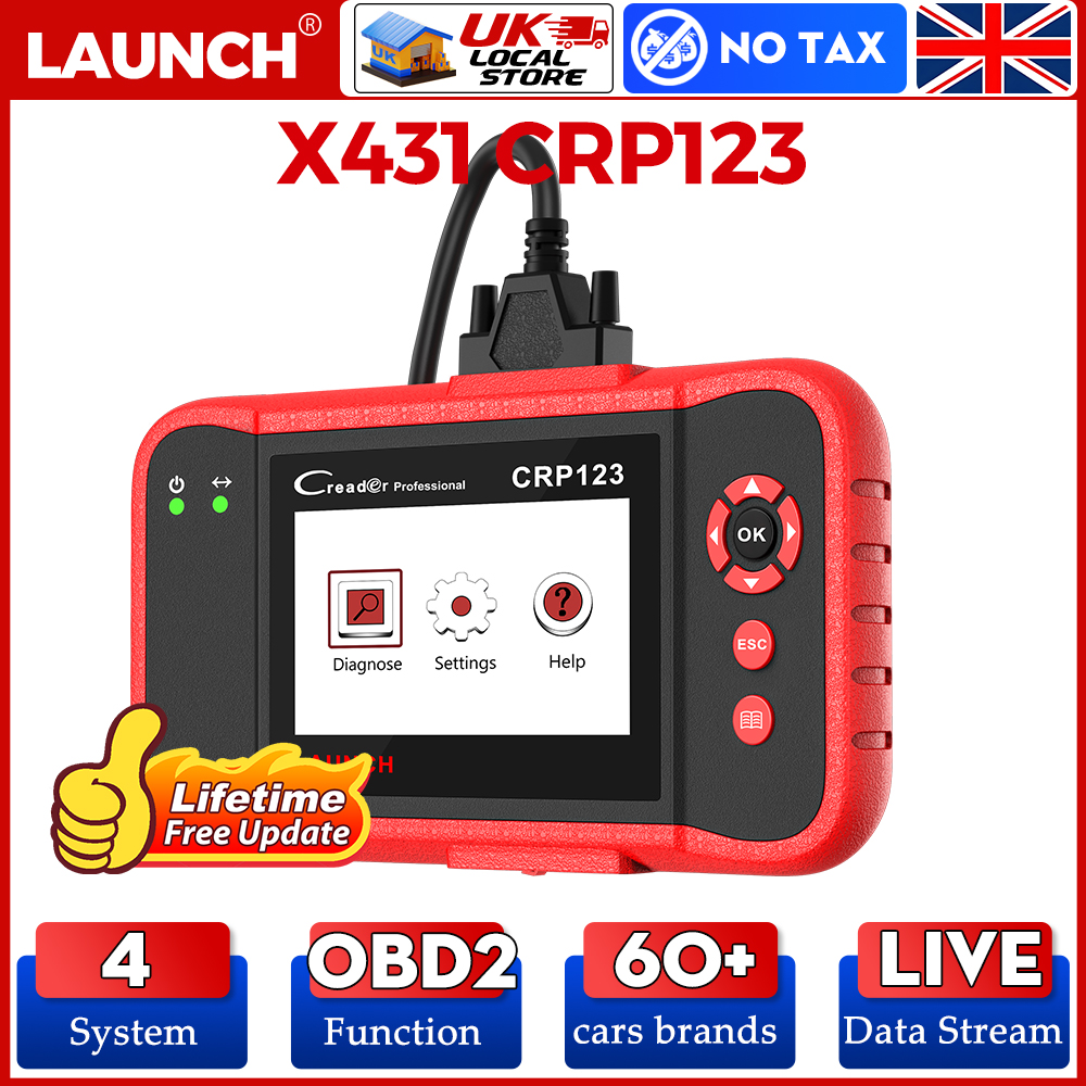 Uruchom CRP123 CReader Professional 123 Nowa Generacja Podstawowego Produktu Diagnostycznego Darmowe Aktualizacje Online na Całe Życie