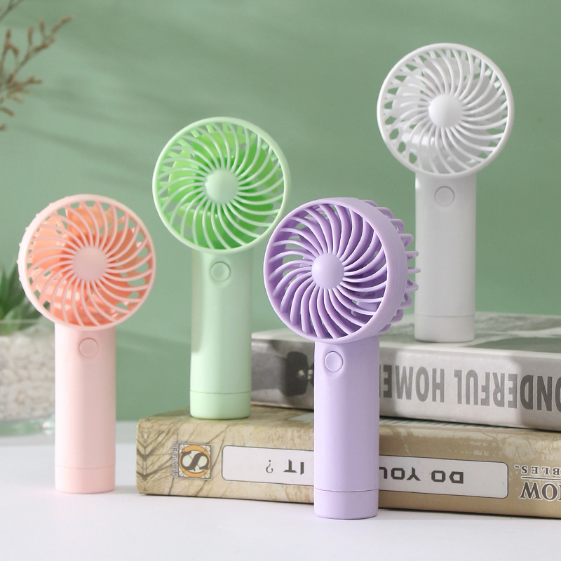 Mini Ventilador de Mano a Batería con Batería Lition, Ventilador Personal Alimentado por USB, 3 Velocidades, Flujo de Aire Mejorado, Ventilador de Bolsillo Silencioso Recargablejes Oficinas en el hogar