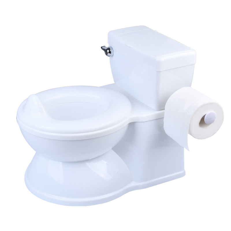 Toilet Latihan Potty Bayi Dengan Suara Pembilasan Realistis & Terasa Seperti Toilet Dewasa, Panci Dapat Dilepas, Kursi Potty Balita
