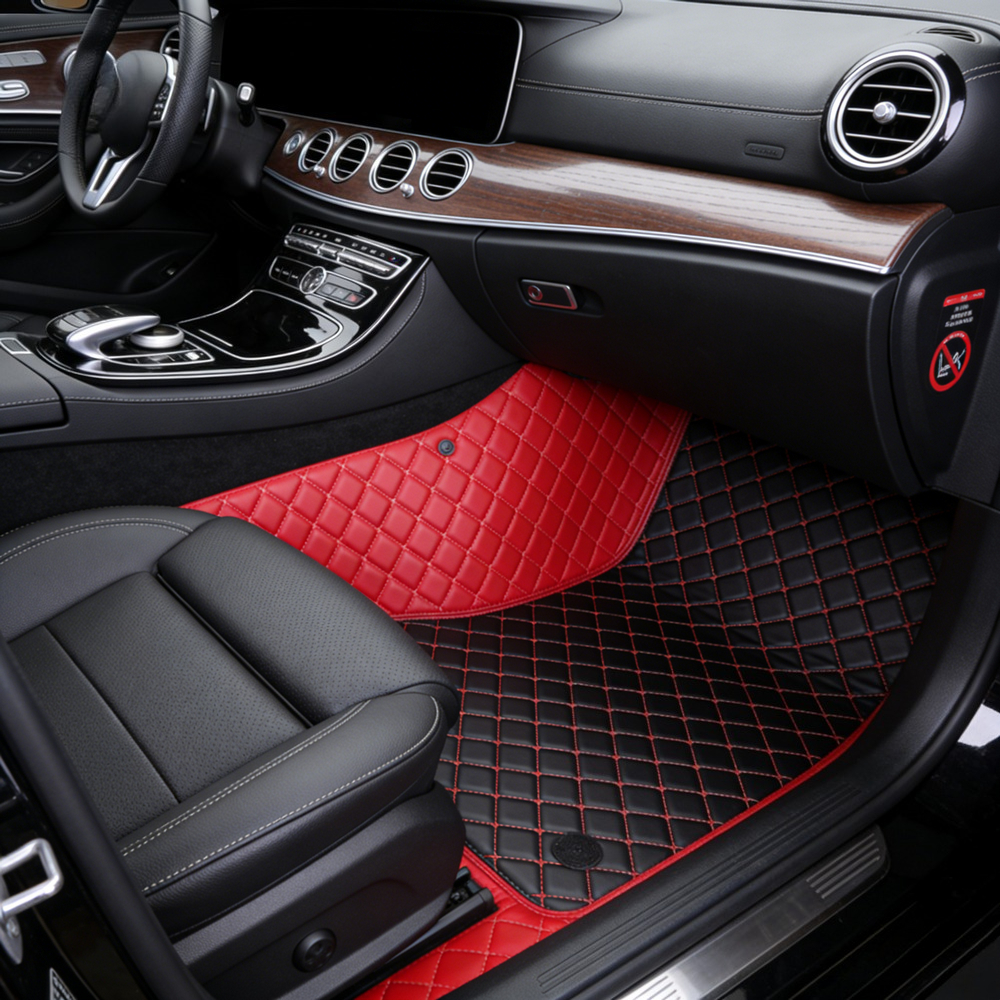 Tapis de sol de voiture sur mesure 3D à couverture complète pour Volkswagen Caddy Typ 2K 1ère version restylée 2011-2015, 5 places, imperméables, antidérapants, résistants à l'usure, durables, toutes saisons, tapis de protection intérieurs sur mesure