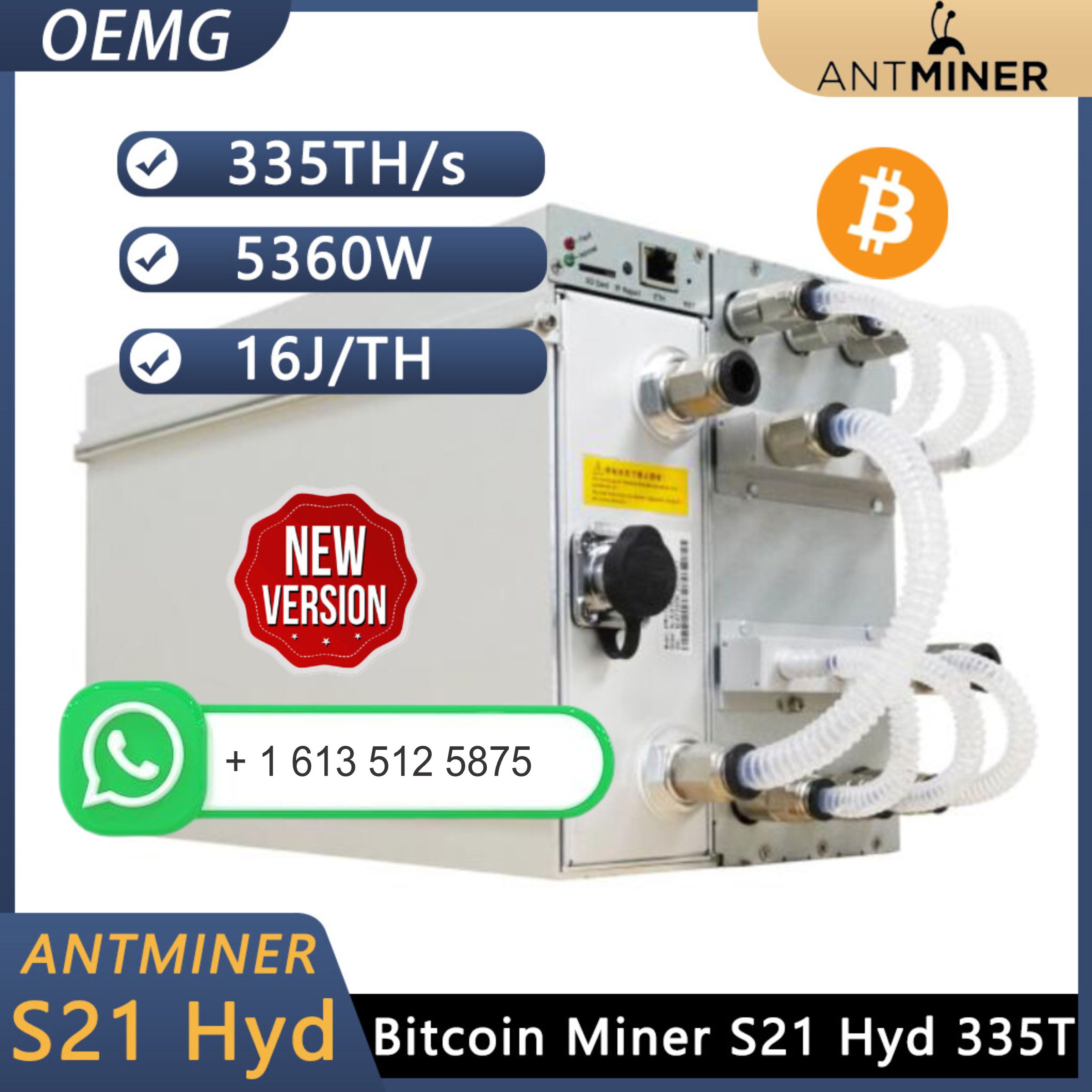 Oferta Imperdível JY: Compre 2 e Ganhe 1 Grátis - Novo Bitmain Antminer S21+ Hyd. 358T 5370W – 3 Fases 380~415V NOVO |   Mineração Sem Fim