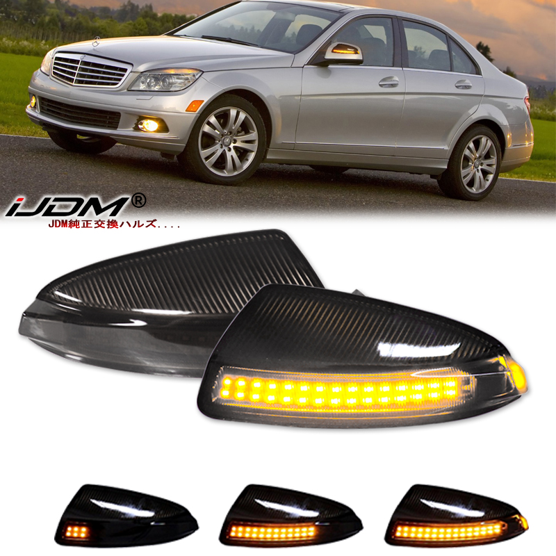 LED Dynamic Turn Signal Light Side Mirror Indicator Blinker For Mercedes Benz C Class W204 S204 Viano Vito W639 ML W164 07-14