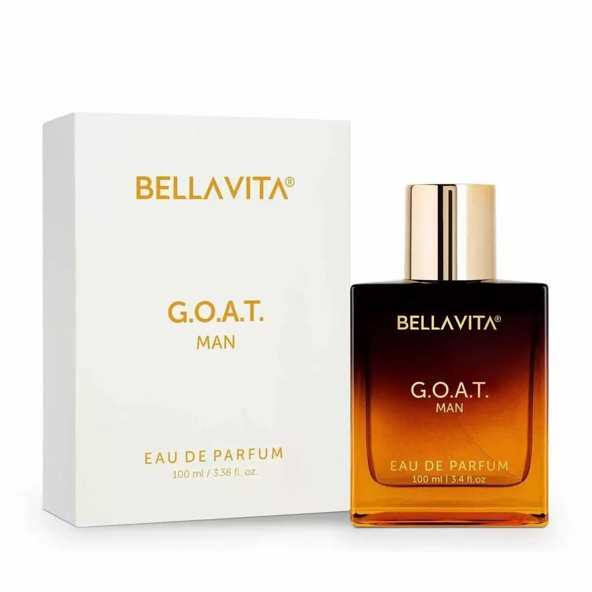 Bella Vita G.O.A.T. Man Eau de Parfum 100ml/3.38fl.oz |   Bergamot Lavendel Peper Geranium Vetiver Amber Houtachtig Kruidig Herenparfum