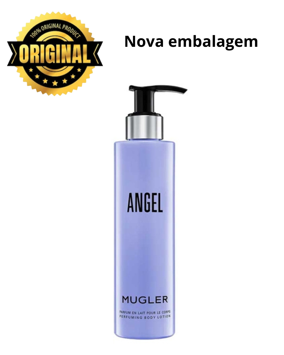 Angel Body Lotion Mugler Cream 200ml - Nawilżający balsam do ciała New Body Pack, dla graczy