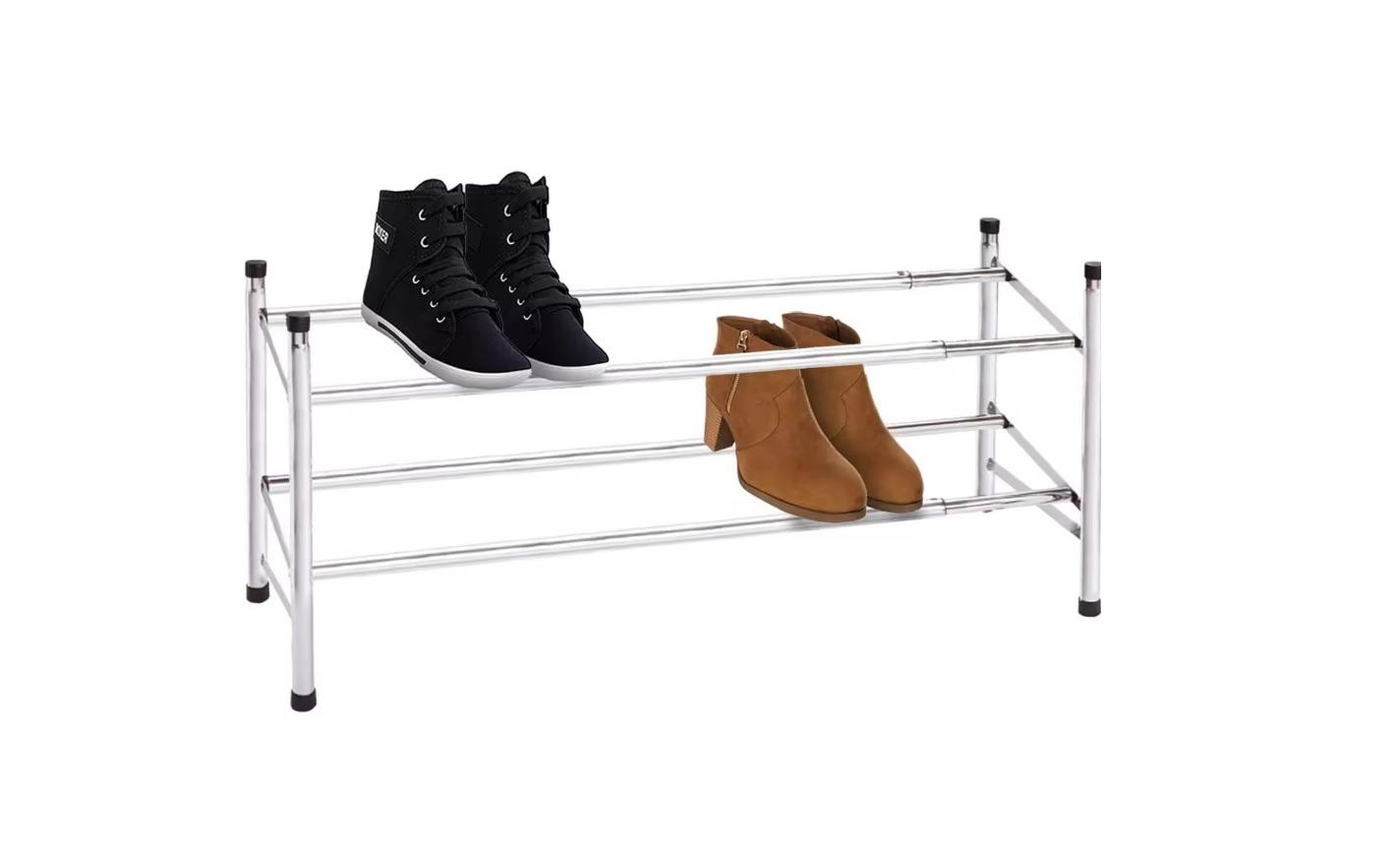Shoemaker Metal 2 półki organizator na buty wysuwany stojak na buty