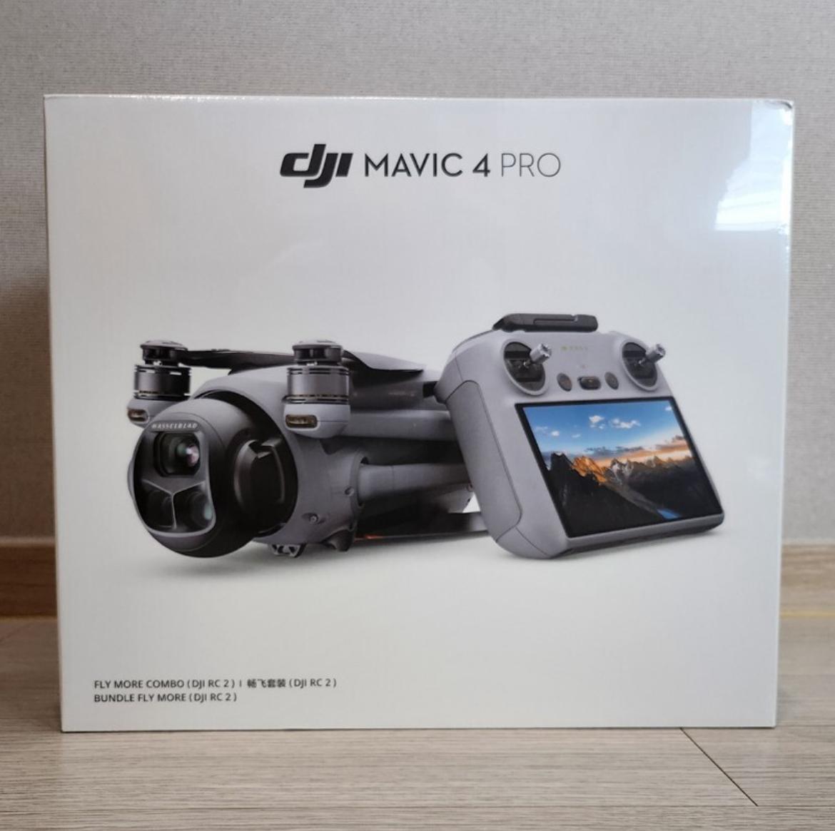ZUPEŁNIE NOWY zestaw DJI Mavic 4 Pro Fly More Combo (DJI RC 2) z kamerą