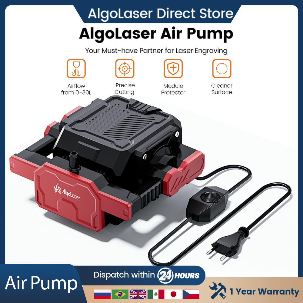 2026 NEW Algolaser 30L Air Pump Air Assist Auxiliary 30L/min Adjustable High Airflow for DIY KIT/DIY KIT MINI/DIY KIT MK2