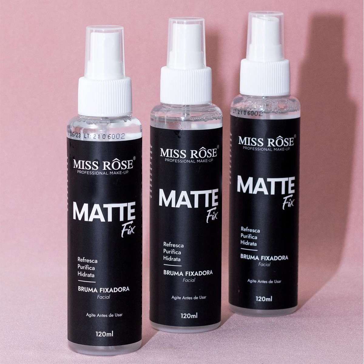 Bruma Fixadora Matte Fix 120Ml-Miss Rôse