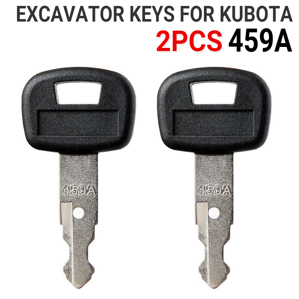 Kubota-excavadora de plantas 459A, 2 piezas reemplazadas, llaves 459a, equipo de Reino Unido