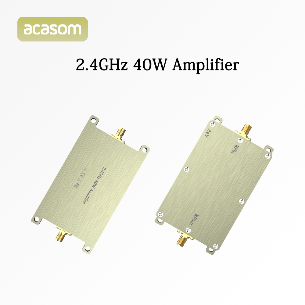 2.4GHz 40W RF ハイパワーアンプワイヤレス信号エクステンダースイープ信号源ドローン WiFi6