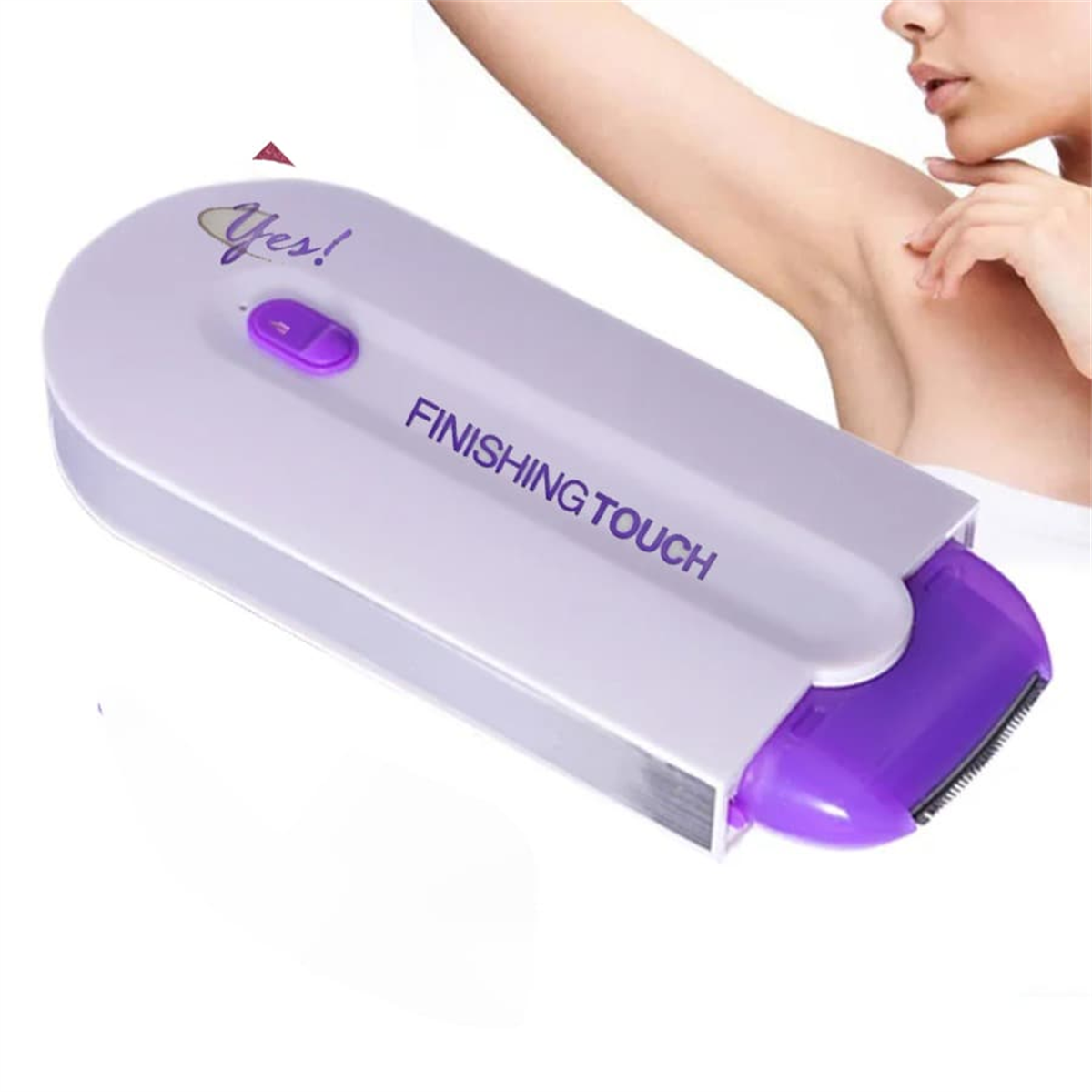 Rasoir Électrique Rechargeable Sans Fil pour Femme, Épilateur Facial, Bikini, Jambes