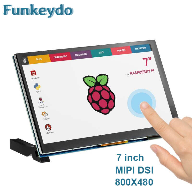 Dsi Display Rapberry Pi Mipi 7 Inch 800X480 Pixel Ips Capacitieve Touchscreen Module 7 "Mipi Dsi Display Voor Raspberry Pi 5/4