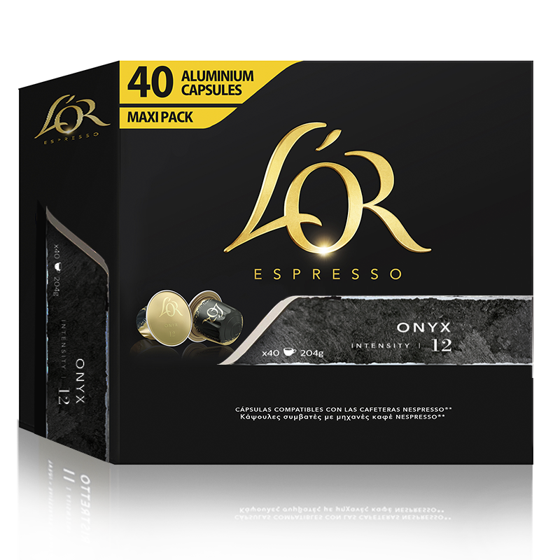 Onyx L'OR 40 Maxi Pack cápsulas compatíveis com Nespresso 8711000386293