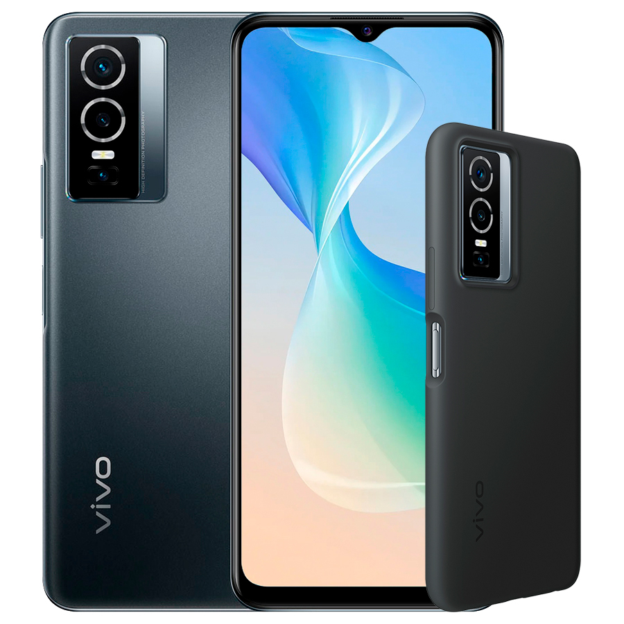 VIVO Y76 5G Smartphone 8GB/256GB Pantalla FHD+ 6.58" Protección Ocular Mediatek Dimensity 700 Cámara principal 50 MP Batería 4100 mAh Carga rápida 44W
