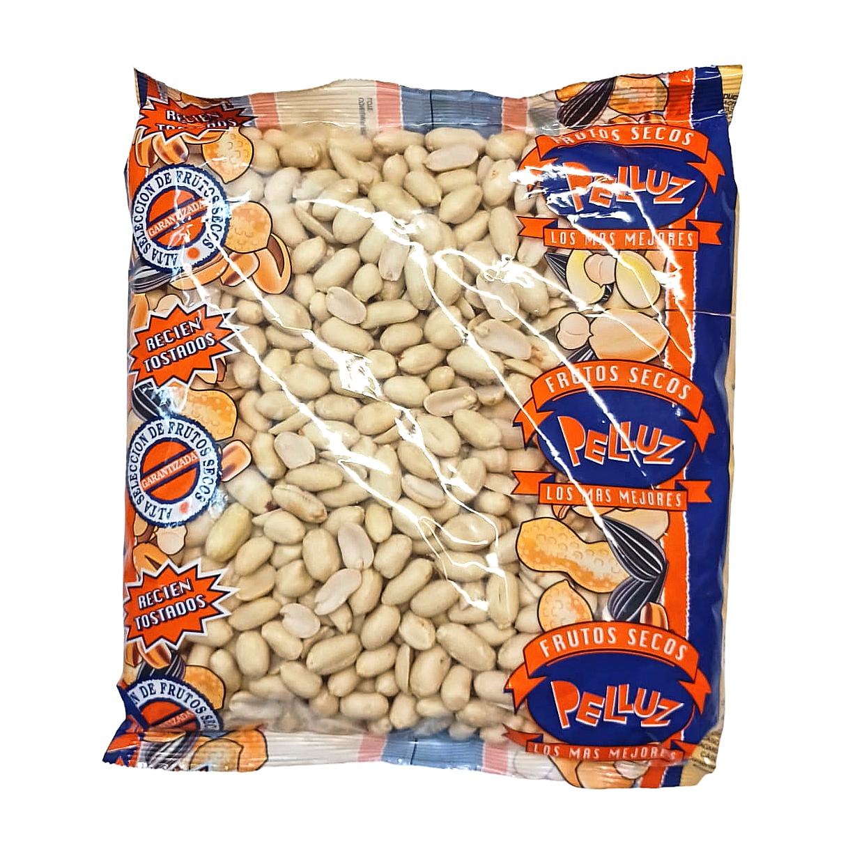 Amendoim cru descascado 1 Kg - Amendoim natural sem casca - Amendoim cru - Pelluz