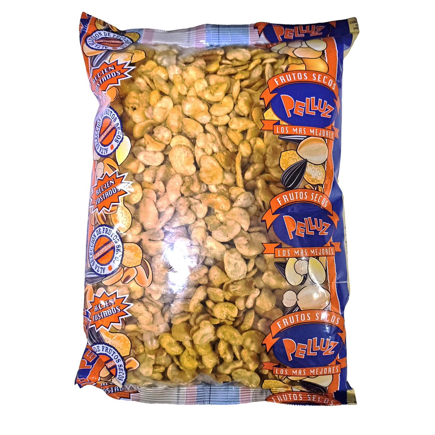 Feijão Frito 1 Kg - Origem Espanha - Pelluz - Delicioso snack crocante de feijão frito de qualidade superior em Espanha - cozinhado com óleo de girassol com alto teor de oleico