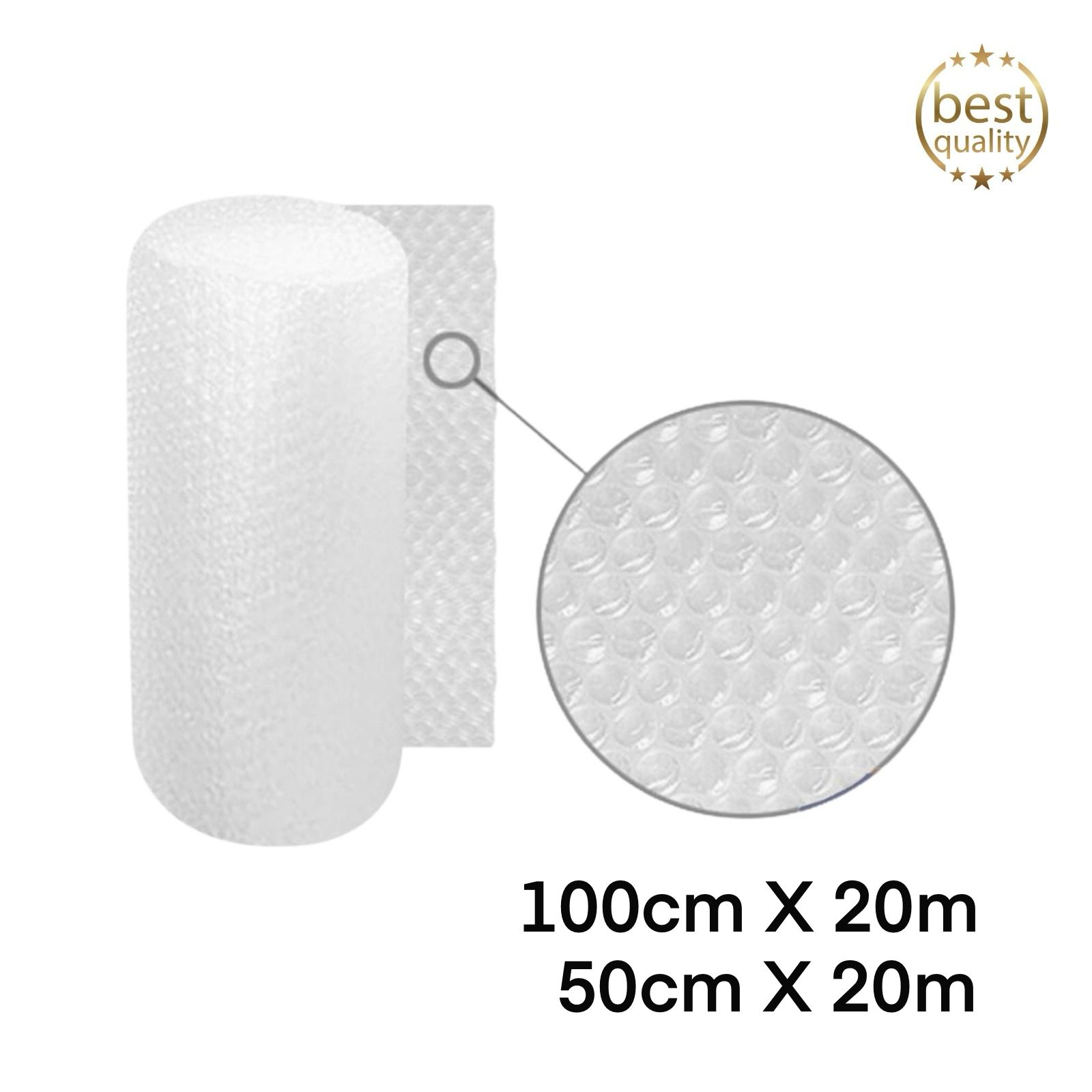 A & M MARBELLA-20M x 50CM/ 20M X 100CM bolha rolo-Papel De Embalagem De Bolha Eco-friendly Em Movimento