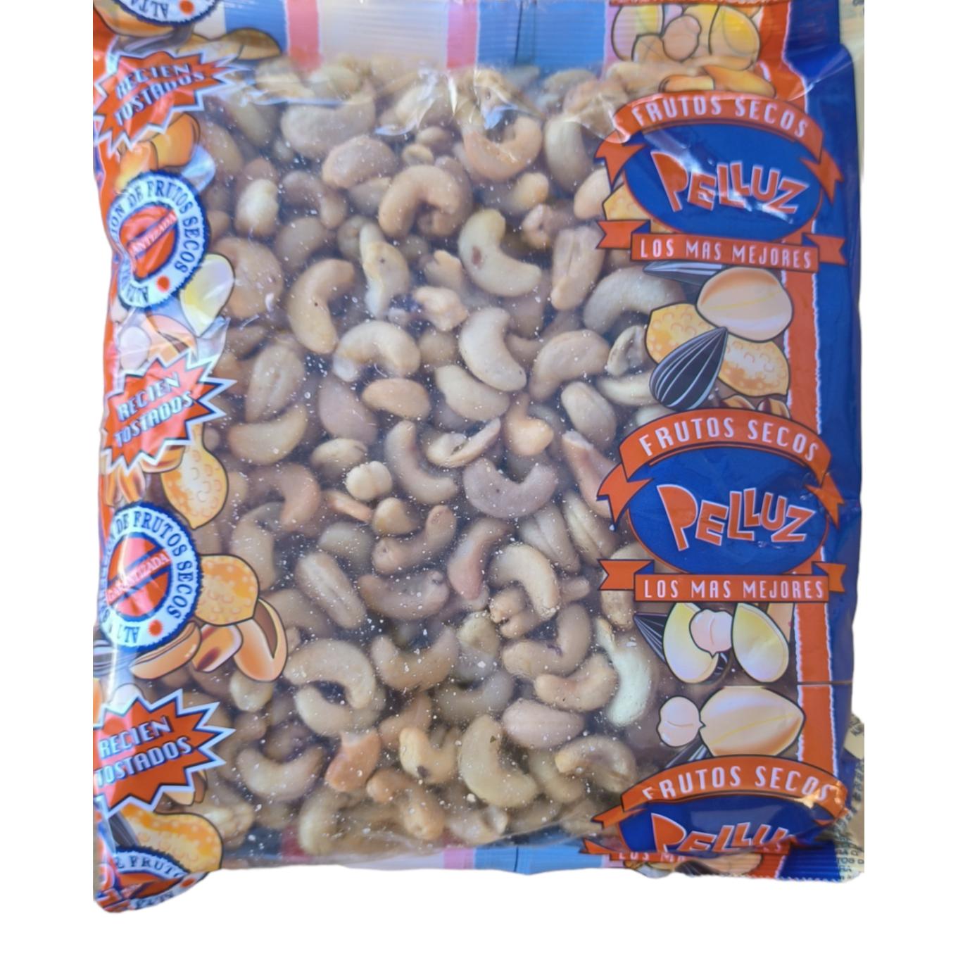 Castanha de Caju Frita com Sal 1 Kg - Produto Premium de Caju - Pelluz