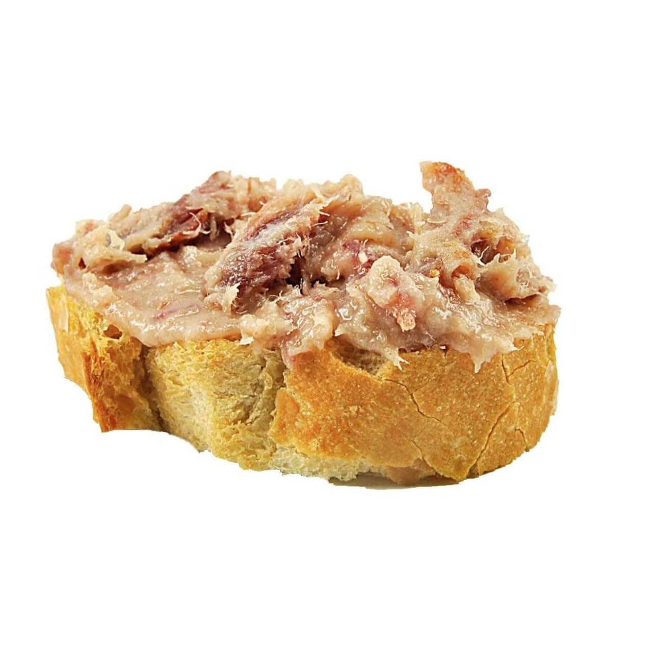 Zurrapa de Lomo Blanca 0,5 kg - Ibéricos a Domicilio Gourmet - Sabor Intenso y Auténtico, Sin Gluten y Sin Lactosa